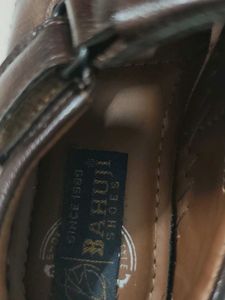 kid's Brown Leather Sandals
