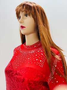 Sparkling Red Sequin Dress