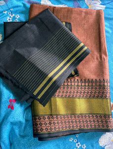 Elegant Saree with Blouse Piece