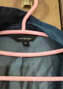 Wardrobe Blue Denim Shirt - Size XL