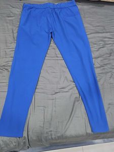 Blue Athletic Track Pants