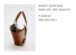 Chic Brown Faux Leather Tote Bag