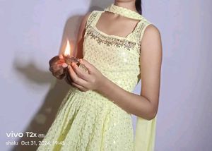 Beautiful Yellow Kurta Set