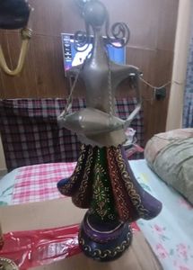 Decorative Tribal Metalallic Dolls (3 Doll)
