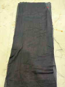black partywear heavy embroidery saree