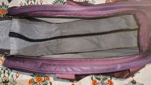 Purple Duffle Bag Set