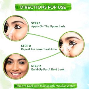 Mamaearth Charcoal Black Long Stay Kohl