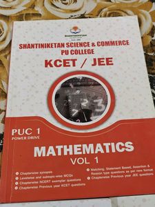 Mathematics PU College KCET/JEE Books