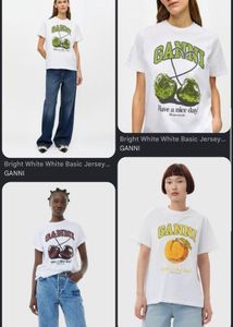 GANNI Smiley Face T-Shirt