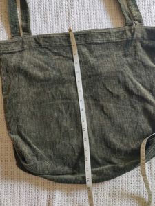 Stylish Corduroy Tote Bag