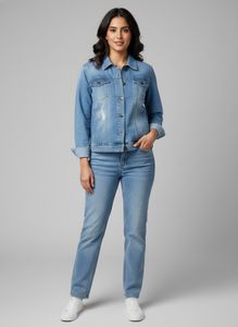 Denim Jacket & Jeans Set