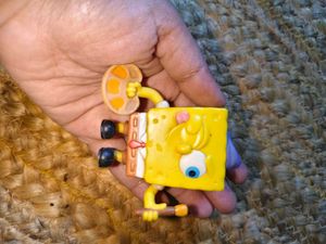 Spongebob Figure with Art Palette