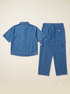 Blue Denim Co-ord Set