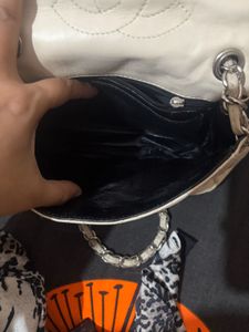 White Quilted Chanel Knock Off