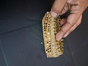 golden colour lace 75 inches