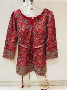 Elegant dark pink Ethnic Kurta Set