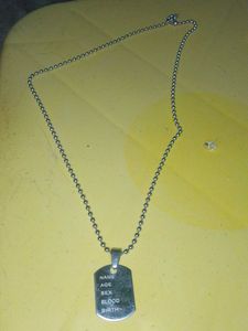 Personalized Dog Tag Necklace