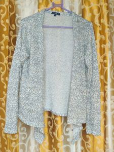 Tie-Dye Open Front Cardigan