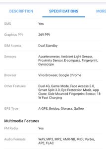 Vivo y20| Top Model| Only Screen Glass Is Damage