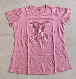 Pink Graphic Print Tee