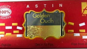 Golden Oudh Jumbo Combo Attar pure fragrance 6pic