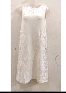 White Dress For Women Or Girls Length 38
