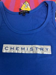 Chemistry Blue Tank Top