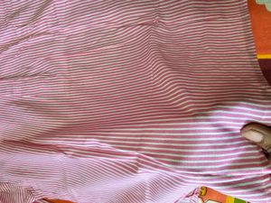 ✨ NEW WITH TAG | PINK STRIPED EMBROIDERED SHIRT ✨