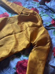 Yellow Embroidered Kurta