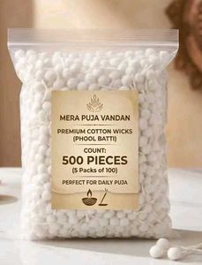 500 Classic Puja wicks with outstanding quality