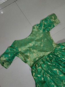 Green Festive Gown