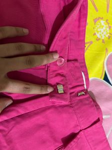 Chic Pink High-Waisted Shorts