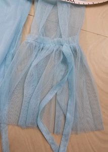 Blue Tulle Dress