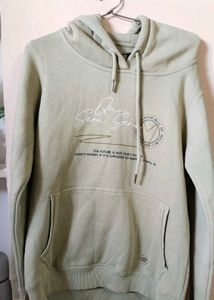 Sage Green Graphic Hoodie
