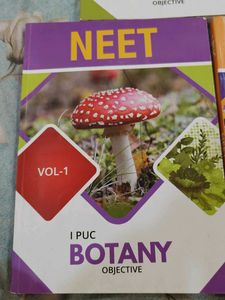 NEET Botany Objective Books (Vol 1-3)