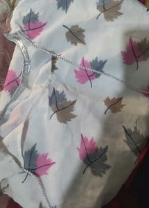 georgette dress with dupatta for women