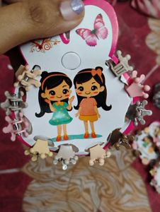 Cute Flower Hair Clips (pack of 5) total 50pcs