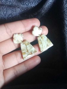 Marble Dangle Earrings