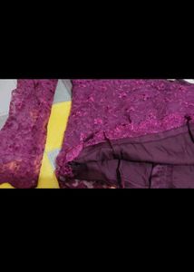 Elegant Purple Lehenga Choli Set