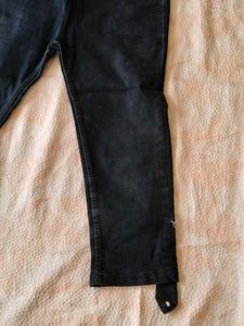 Classic Dark Wash Denim Jeans
