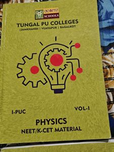 I-PUC Physics NEET/K-CET Material Books