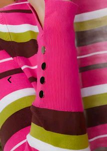 Shein Striped Turtleneck Sweater