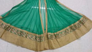 Long koti 2 pice frock with dupatta full set
