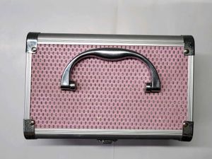 Pink Glitter Jewellery/Make Up Storage Box