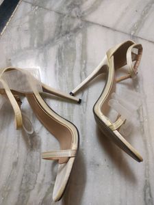 Off White Mismatch Sexy Heels Sandals 38 Size