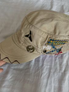 Stylish Cadet Hat with Patches