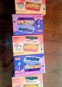 Pack Of 1 Stainless Steel Lunch Box....♥️