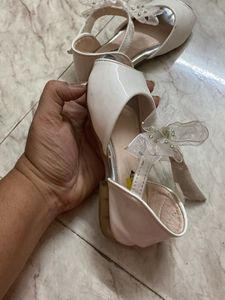 Party Wear Semi Shoe Sandal For Girls
