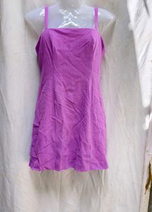 I. Purple Mini Dress