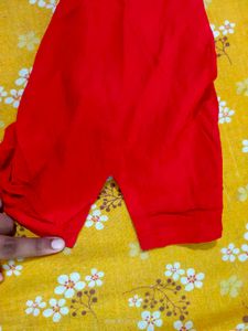 Red Palazzo Pants